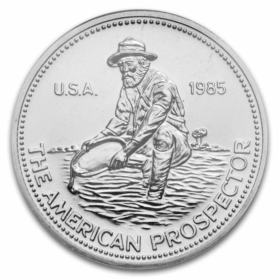 1985 1 oz Silver Round - Engelhard MS-69 PCGS (Eagle Reverse) | eBay